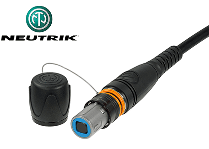 Neutrik Introduces the OpticalCON MTP Cable and Chassis Connector