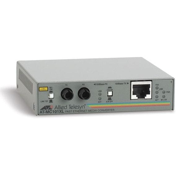 AT-MC101XL Allied 100Mb ST Fibre Media Converter