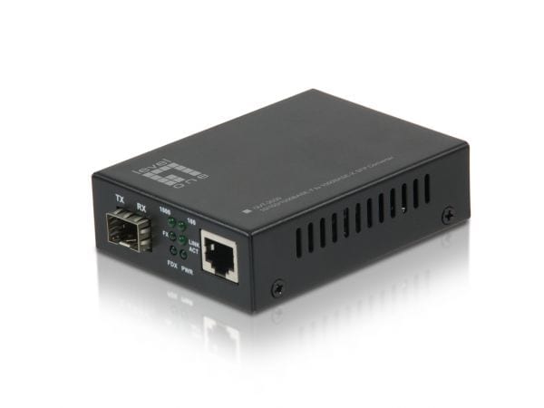 LevelOne Media Converter GVT-2000, Mini GBIC Slot -0