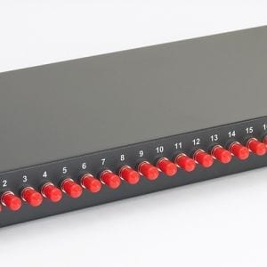 singlemode ST fibre panel