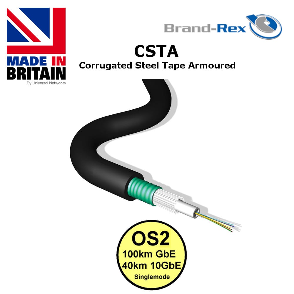 Brand-Rex Steel Tape Armoured OS2 Brand-Rex Steel Tape Armoured OS2