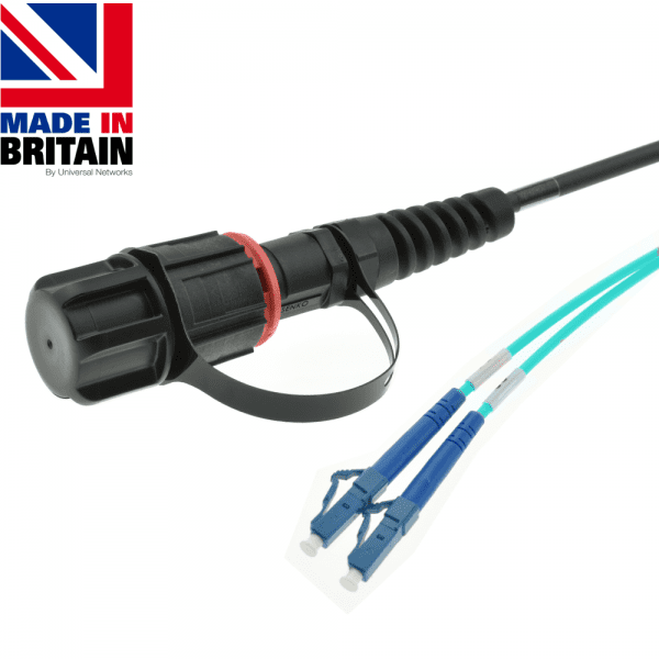 IP68 to LC Simplex Tactical Fibre