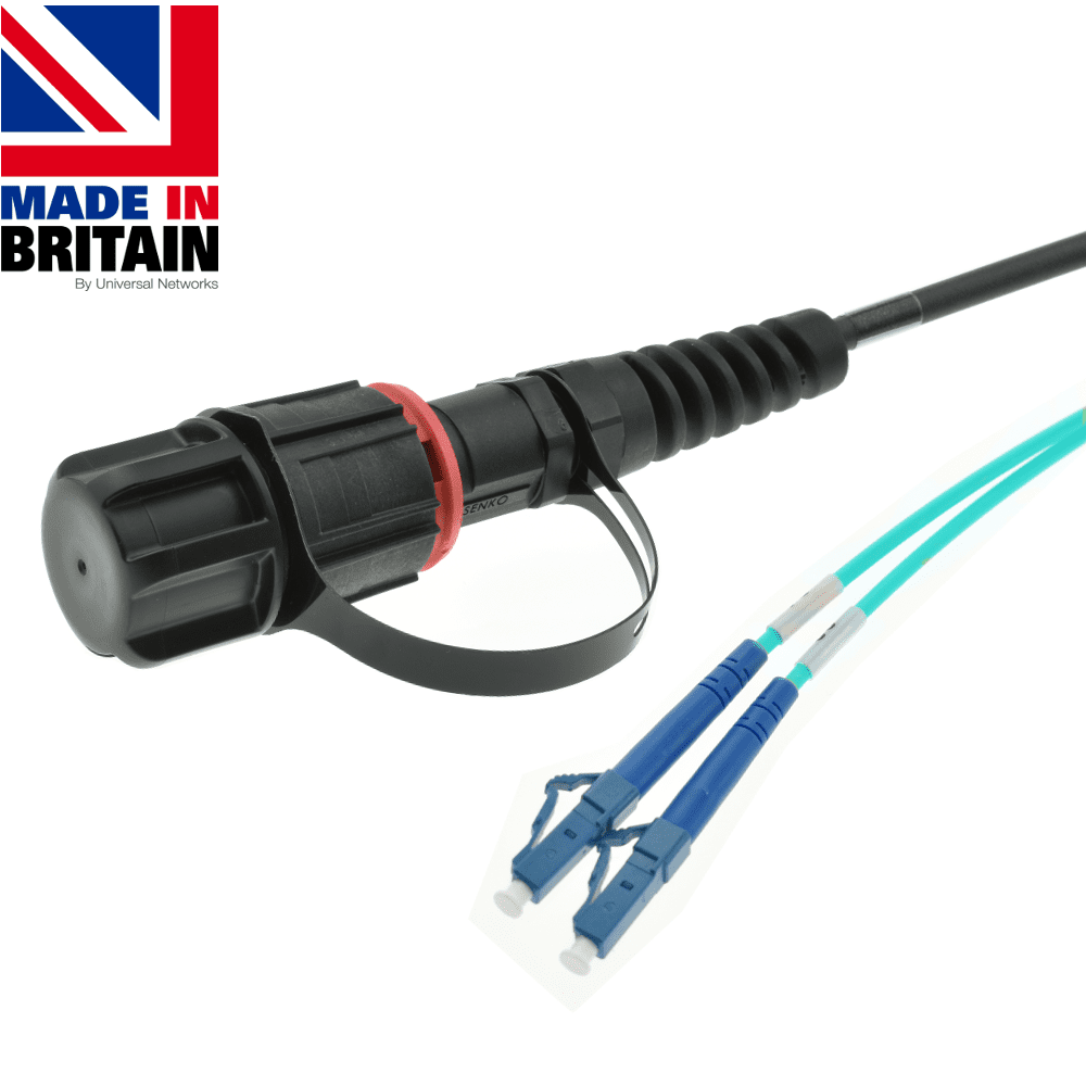 IP68 to LC Simplex Tactical Fibre IP68 to LC Simplex Tactical Fibre