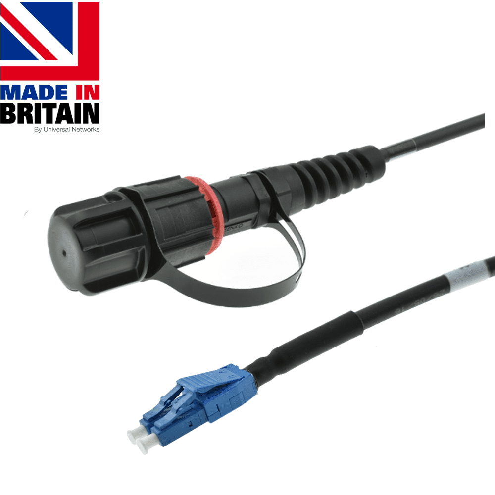 Tactical Fibre Patch Cable LC IP68-LC Uniboot OM3 Tactical Fibre Patch Cable LC IP68-LC Uniboot OM3