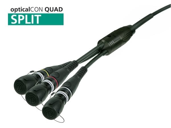 Neutrik OpticalCON Triple Split