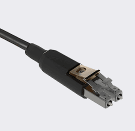 Metal LC Duplex Uniboot Connector