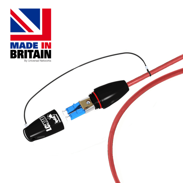 Tactical Fibre Cable LC-Max Lite Red Cable