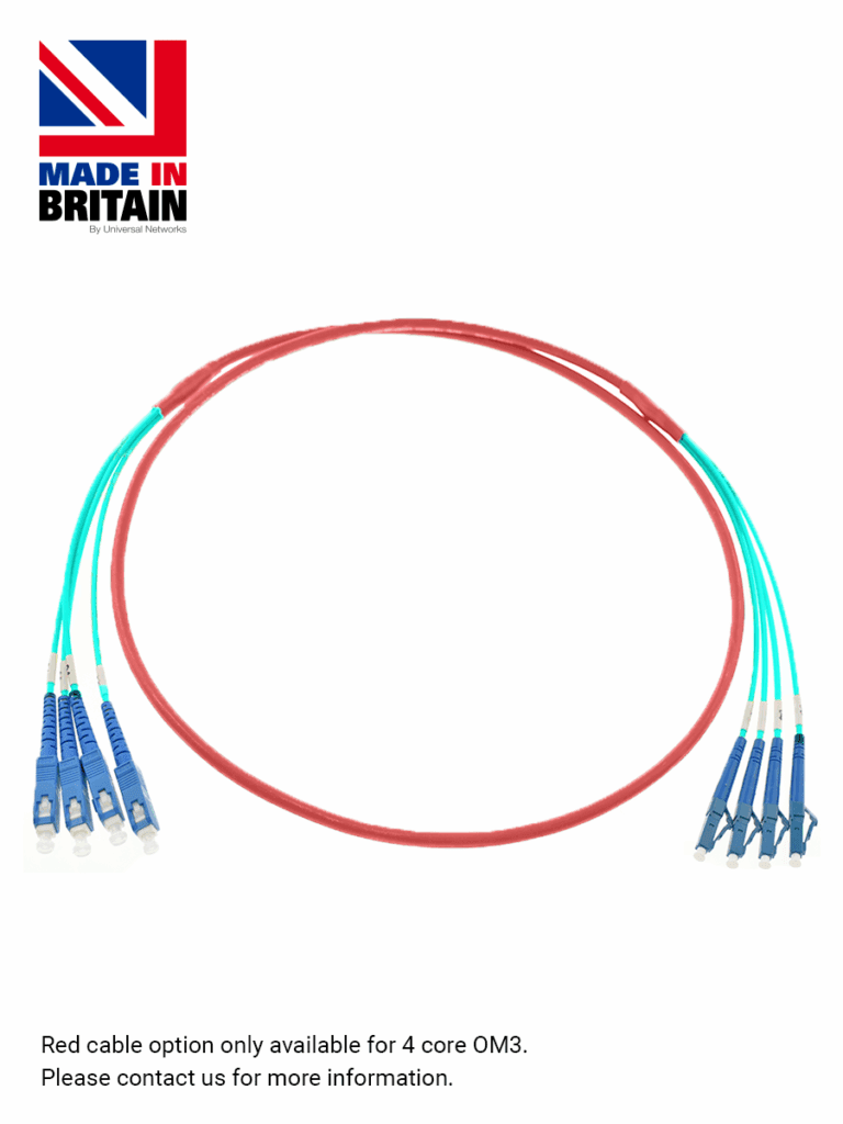 Tactical Patch Standard Connectors Red Cable