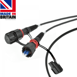 IP68 Fibre Tactical Patch Cable Singlemode
