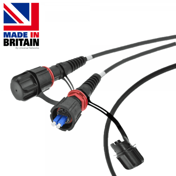 IP68 Fibre Tactical Patch Cable Singlemode