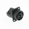 SENKO IP XLR / D-Series MPO Feed-through Coupler with dust cap, Key up to Key down-8615