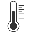 Icon - Operating Temp Wide Operating Temperature