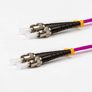 Multi Mode Duplex LSZH Fibre Cable, ST-ST