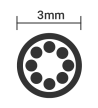 Compact Cable Icon 3mm Compact Cable Icon 3mm