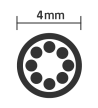 Compact Cable Icon 4mm