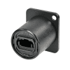 NO24FDW-A Neutrik opticalCON Chassis Connector Rear View