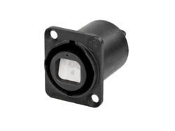 Neutrik opticalCON Chassis Connector NO4FDW-A