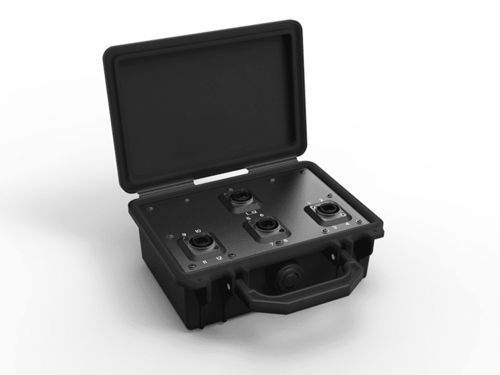 Neutrik Breakout Box 1xMTP 3xQUAD