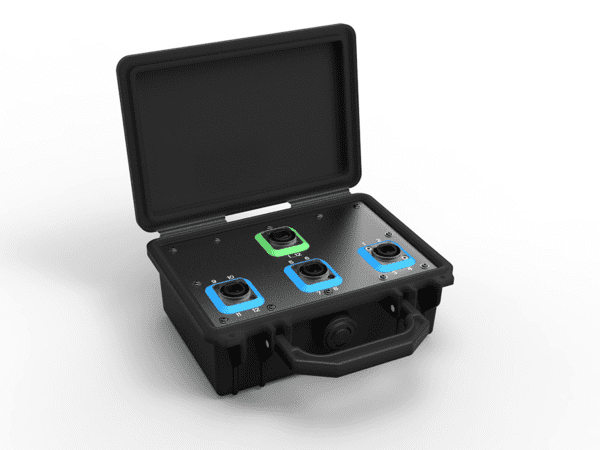 Neutrik Breakout Box 1xMTP 3xQUAD SM