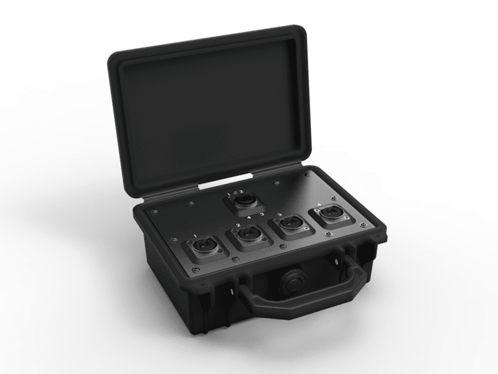 Neutrik Breakout Box 1xMTP 4xDUO MM Neutrik Breakout Box 1xMTP 4xDUO MM