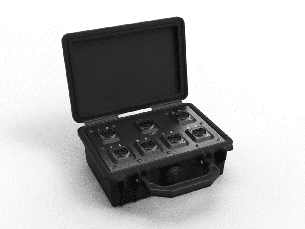 Neutrik Breakout Box 1xMTP 6xDUO Neutrik Breakout Box 1xMTP 6xDUO