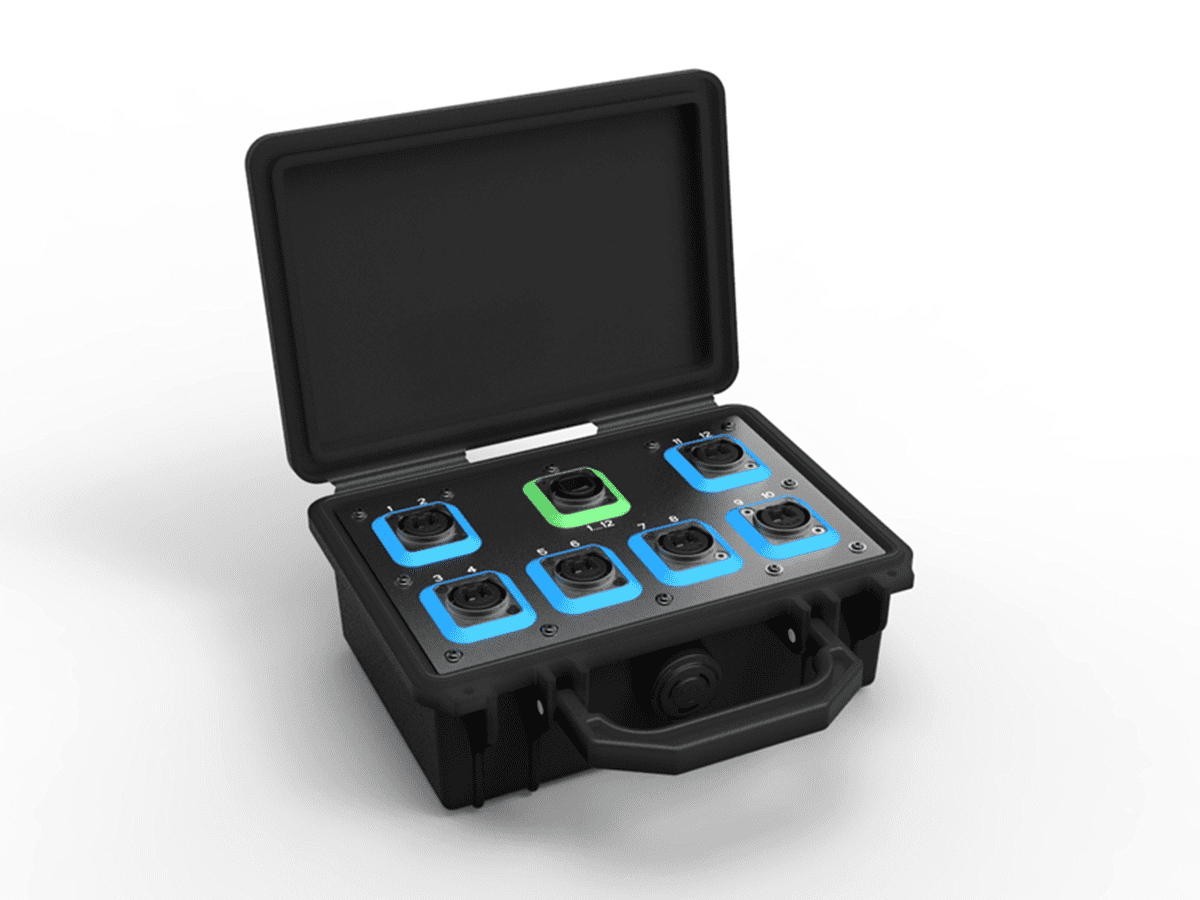 Neutrik Breakout Box 1xMTP 6xDUO SM Neutrik Breakout Box 1xMTP 6xDUO SM