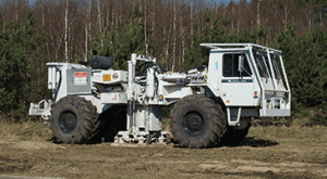 Seismic Vibrator Vehicle