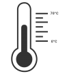 Temperature 0-70