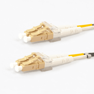 Multi Mode Duplex Fibre Patch Cable, LC-LC, Grey