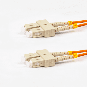 Multi Mode Duplex Fibre Patch Cable, SC-SC, Orange