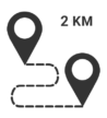 Max Distance 2km Max Distance 2km