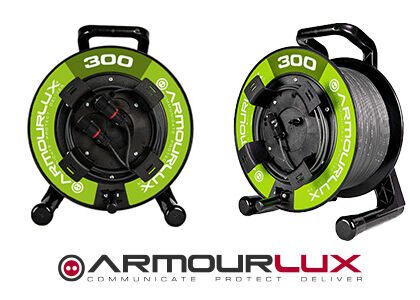 Same Length Cable, Smaller Reel – Universal Launches ArmourLux300 Mini Tactical Deployable Fibre Range
