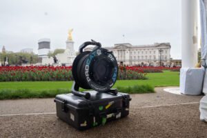 PROCAT Reel in front of Buckingham Palace for Kings coronation