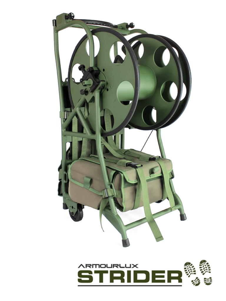 ArmourLux Strider® Portable Cable Reel Backpack System - Universal Networks
