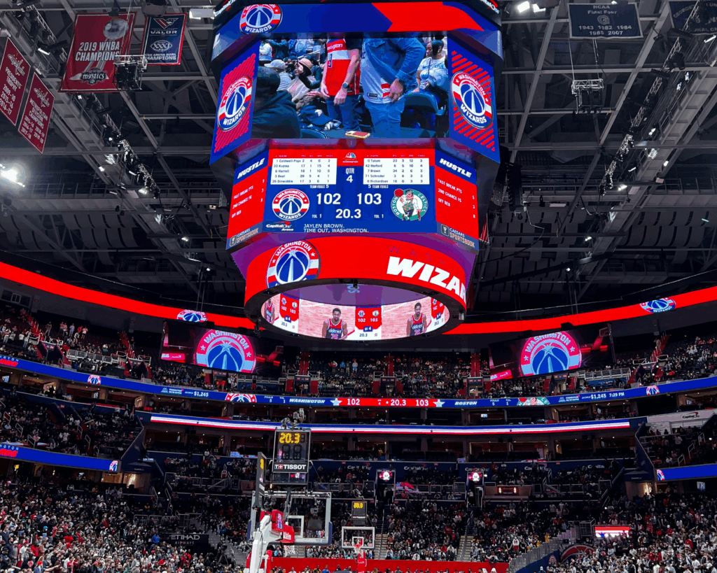 LED pitch-side advertising board