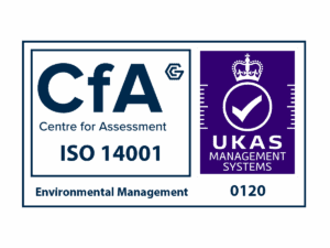 ISO 14001 CFA UKAs logo