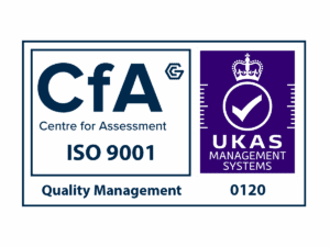 ISO 9001 CFA UKAs Logo