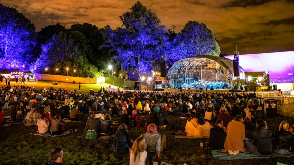 Crowds at festival